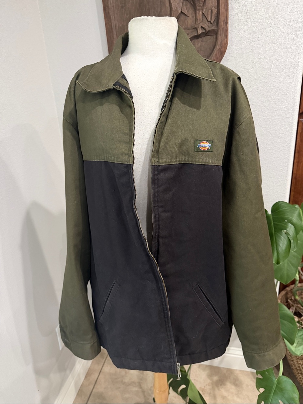 Vintage 90s Dickies Two Tone Work Jacket XL
